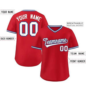 Maillot de baseball pour homme le plus vendu, maillot de baseball pour homme à séchage rapide, nouveau design, maillot de baseball personnalisé pour homme - Product Image 4