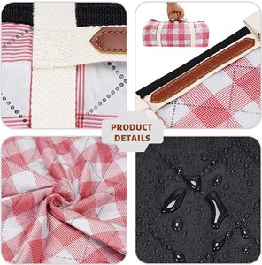 Mantas de picnic <span class=keywords><strong>Manta</strong></span> de playa <span class=keywords><strong>impermeable</strong></span> extra grande para exteriores - Product Image 6