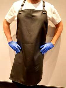 Restaurant Cuisson Étanche Adulte Tablier Chef Tabliers Tabliers En Cuir Véritable Bavoir Réglable Pour LPN-0055 De Cuisine - Product Image 3