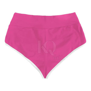 Shorts de sport taille haute effet scrunch, matière extensible respirante, séchage rapide, coupe confortable, parfaits pour la gym et le fitness - Product Image 2