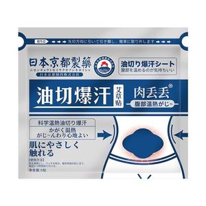 Parches de Aceite Herbal Japonés para Reducir el Sudor, Paquete Intensivo de 5 Parches para Pérdida de Grasa Abdominal, Calor y Quema Abdominal - Product Image 1