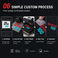 Transfert thermique en silicone 3D personnalisé, impression haute densité, vinyle thermocollant, étiquette en caoutchouc pour vêtements, logo en silicone, transfert thermique pour vêtements