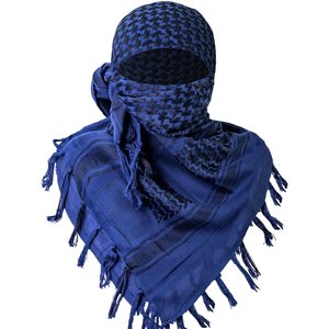 100% Cotton Arafat Desert Bandana Keffiyeh <b>Scarf</b> Solid Pattern Shemagh <b>Head</b> Wrap Digital Print Casual Ethnic Style for Men Women - Product Image 2