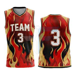 Uniforme de basket-ball pour hommes grande taille en gros, uni, de haute qualité, confortable, respirant, antibactérien, 100% polyester, unisexe - Product Image 3