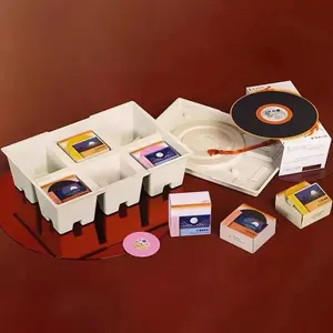 Luxus Moon Cake Geschenk verpackung Custom Mooncake Box mit Musik
