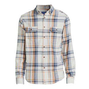 Camisa de vestir para hombres adultos de alta calidad hecha en Pakistán tela de sarga cómoda 100% algodón orgánico transpirable antiarrugas largo - Product Image 1