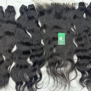 Frentes de encaje cierre HD vendedores de pelo virgen humano al por mayor, paquetes de pelo de doble estirado con cierre frontal de encaje - Product Image 5