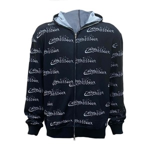 Sweat à capuche zippé avec impression entièrement personnalisée Sweats à capuche pour hommes de meilleure qualité à vendre Street Wear à prix raisonnable - Product Image 3