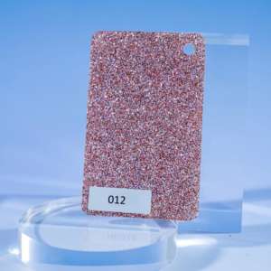 Feuille d'acrylique découpée au laser vert foncé pailleté de 1/8 po avec service de découpe - Product Image 4