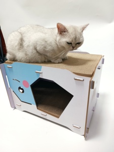 Thicker <strong>Cat</strong> Scratcher House Cardboard Board for <strong>Cat</strong> Corrugated <strong>Scratching</strong> <strong>Post</strong> - Product Image 5