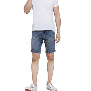 กางเกงยีนส์ขาสั้นสำหรับผู้ชายกางเกงขาสั้นแฟชั่นความยาวเต็มรูปแบบออกแบบได้ตามต้องการ - Product Image 2