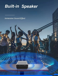 Yt500 Mini LED Video chiếu, xách tay HD kết nối không dây proyector cho điện thoại overhead Home Cinema chiếu - Product Image 6