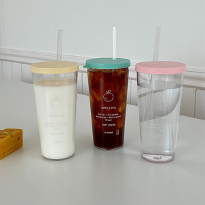 [Made in Korea] OHBOTTLE Tumbler in Plastica Resistente dal Design Coreano Base, 500ml, Bicchiere Riutilizzabile con Coperchio, 4 Colori - Product Image 6