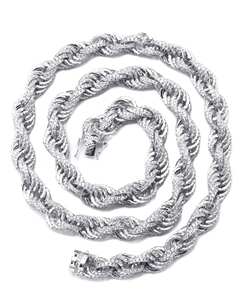 Chaîne cubaine de luxe Luxira Jewels en or 10k 14k plaqué rhodium, moissanite glacée, bijoux hip-hop, mode urbaine élégante pour hommes - Product Image 4