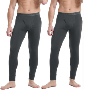Men's <b>Thermal</b> Compression Pants, Athletic <b>Leggings</b> Base Layer Bottoms - Product Image 3