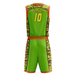 Custom Plus Size Fully Sublimated Basketball <b>Jersey</b> <b>Short</b> Set Reversible Quick Dry Summer Uniform Personalized Team Kit Print - Product Image 2