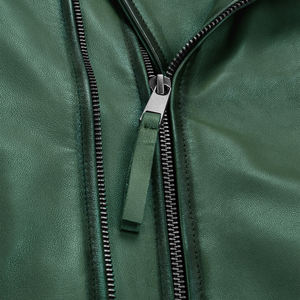 Écussons de broderie personnalisés pour hommes veste d'hiver en cuir de haute qualité prix de gros vestes de mode de haute qualité - Product Image 4