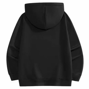 Sudadera con capucha de algodón de alta calidad Silver Fox Fleece Tallas grandes Sudaderas con capucha para hombre Sudaderas con capucha con estampado personalizado para hombre - Product Image 4