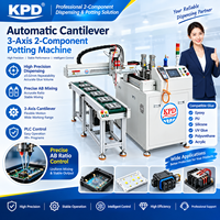 Équipement de moulage d'époxy 2K entièrement automatique à commande numérique CNC 3 axes pour applications d'éclairage LED, de circuits imprimés et d'alimentation électrique