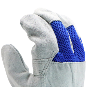 ถุงมือหนังวัวอุตสาหกรรมสำหรับงานเชื่อม ทนความร้อน ทนการบาด ป้องกันอันตราย พร้อมซับในผ้าฝ้ายนุ่มสบาย - Product Image 2