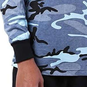 Camiseta de caza de manga larga con estampado de camuflaje para exteriores personalizada Camiseta de camuflaje regular de manga corta con logotipo personalizado fabricada por Dress Sports - Product Image 4