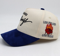 Casquette de baseball unisexe sportive en toile 5 panneaux personnalisée de haute qualité, réglable, imperméable, flottante, perforée au laser, pour le golf