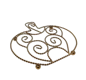 Hot Selling <b>Metal</b> <b>Trivet</b> Modern Design Uniquely Made Wire <b>Trivet</b> Kitchenware Gifts High Quality Products at Wholesale - Product Image 1