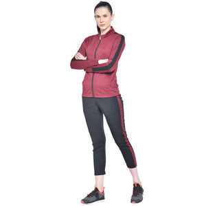 Ensemble de survêtements avec logo personnalisé Ensemble de survêtements de jogging et de sport pour femmes Pull uni Survêtement de football en polyester - Product Image 5