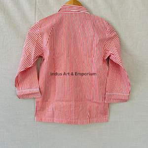 Nuevo Conjunto de Pijama de Algodón para Niños, Hermoso Conjunto de Pijama de Algodón Estampado Indio, Ropa de Dormir 100% Algodón - Product Image 5