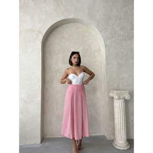 Falda de Lino a Rayas para Mujer - Product Image 6