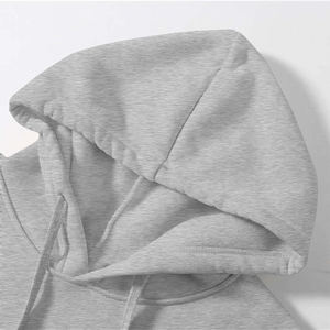 Survêtements pour hommes en gros pour adultes couleur grise Jogging vêtements d'entraînement survêtements surdimensionnés survêtement d'hiver chaud - Product Image 3