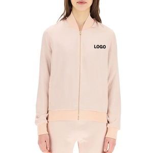 Service OEM Survêtements de gym respirants pour femmes Couleur bleu marine Pull à manches longues Ensemble de survêtements en coton polaire pour femmes - Product Image 2