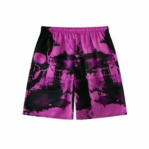 Pantalones cortos de gimnasio de verano para hombre hechos a medida, diseño de malla informal suelto para Fitness al aire libre y trotar, patrón sólido ecológico - Product Image 4