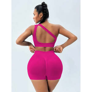 Vêtements de sport de yoga sans couture de haute qualité pour femmes soutien-gorge de sport pour filles de qualité supérieure en grandes tailles soutien-gorge de sport uni en gros pour femmes - Product Image 2