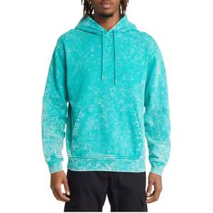 Sudadera con capucha de lavado ácido para hombres de alta calidad más vendida/Jersey de precio asequible para mujeres Sudadera con capucha desteñida al sol tarifa al por mayor OEM - Product Image 1
