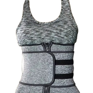 Fitness <b>Corset</b> Women's <b>Underbust</b> Waist Trainer Cincher Steel Boned Breathable Four-Way Stretch Plus Size Adjustable Strap Fully - Product Image 1