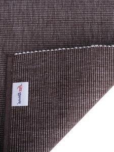 Napperon de table côtelé 100% coton coureur luxe moderne solide motif carré napperons en lin pour la maison hôtels mariages-tissé - Product Image 6