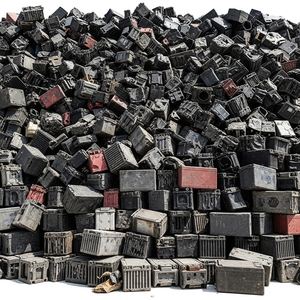 Déchets de batteries au plomb drainées en vrac, matériau recyclable de haute pureté, parfait pour la récupération des métaux et l'industrie - Product Image 1