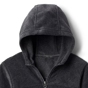 เสื้อฮู้ดเด็กผู้ชายแบบซิป ผ้าฟลีซ ซิปเต็มตัว ปักโลโก้ตามสั่ง พิมพ์ลายตามสั่ง / ปรับสีและขนาดได้ ดีไซน์ปี 2026 - Product Image 2