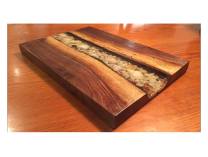 Tabla y bloques de queso para cortar con diseño de Río de madera y resina clásica para uso en restaurantes, fabricación al por mayor de buena calidad - Product Image 4
