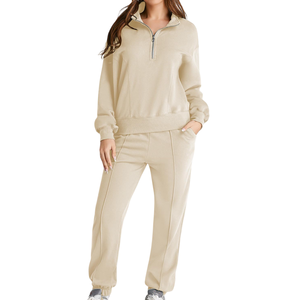 Bonne respirabilité meilleure qualité vêtements de sport survêtements d'hiver respirant 2025 logo personnalisé impression survêtement pour femmes - Product Image 1