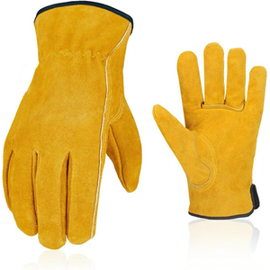 Guantes de conducción de moda unisex ajustados antideslizantes resistentes al calor de piel de vaca de primera calidad al por mayor/nuevo estilo superventas - Product Image 3