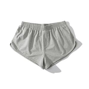 2025 hommes 100% coton décontracté sport Shorts confortable été basket-ball Shorts pour Gym et extérieur Jogging Offres Spéciales uni teint - Product Image 4