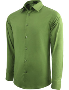 เสื้อผู้ชายแขนยาวป้องกันรอยยับระบายอากาศได้ดีเสื้อเชิ้ตผู้ชายมีสไตล์กันหดน้ำหนักเบาดีไซน์ใหม่ล่าสุด - Product Image 2