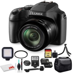 Lumix DC-FZ80D Digital <b>Camera</b> Bundle 256GB Memory Card LED Video Light Battery Digital Flash Soft Bag Flexible Tripod CMOS Body - Product Image 6