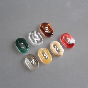 Sculpture murale décorative en résine époxy contemporaine, chaîne de lien, décoration murale en résine époxy design, chaîne de lien pour salon - Product Image 3