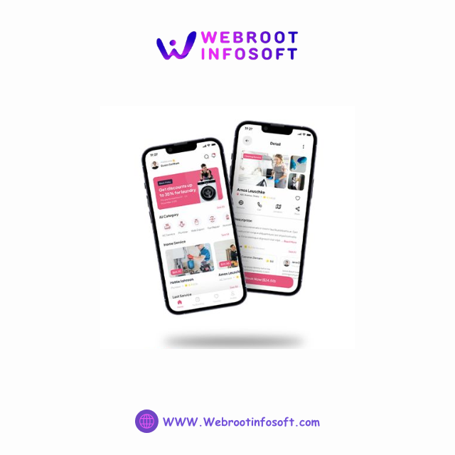 High Quality Mobile App Custom Design UI UX Design for OS Webroot Infosoft 7 Plus Years Experience Expert Company