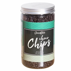 Chips de Chocolate Negro HALAL de Primera Calidad, Listos para Enviar, Compuesto Sólido, OEM/ODM, para Panadería, Galletas y Exportación - Product Image 1