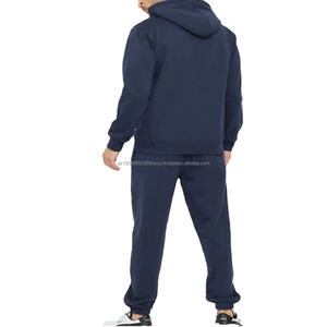 Survêtement à capuche pour homme, haute qualité, personnalisé, deux pièces, décontracté, uni, survêtement à capuche pour homme, OEM, dernier design - Product Image 2