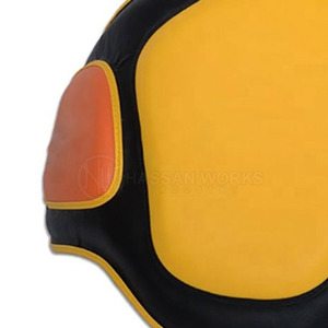 Protector Abdominal de Cuero PU de Alta Comodidad con Logotipo Personalizado, Suministro de Fábrica para Entrenamiento de Boxeo, MMA y Karate - Product Image 4